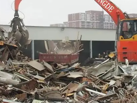 沔城回族镇工装拆除